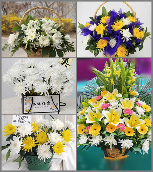 云南曲靖陆良县板桥镇马军营村白事提篮配送